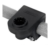 Scotty #245-BK Rail Mounting Adapter, 1-1/4" Square or Round Rail