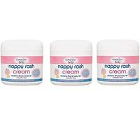 Scotvision 3 x Nauge Nappy Rash cream Zinc & Castor oil 200ml Lanolin Free ( Formerly Cotton Tree)