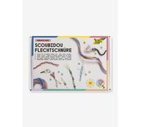 SCOUBIDOU Creative Box Braiding Wires with Accessories, Folia multicoloured