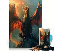 Scourge of The Heavens Jigsaw Puzzles 1000 Piece for Teenagers Enhance Recall Relax Time Exact Edge Creative Gift (38x52cm)