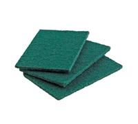 Scouring Pads 3Pcs Non-woven Abrasive Scouring Pads Fine Medium Coarse Grinding Disc For Cleaning Polishing Scotch Pads(3PCS 180 Grits)