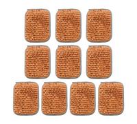 Scouring Pads - Double-Sided Long Lasting Non Scratch Tea Towel 16cm x 12cm | 10 Piece Scouring Pad Set for Dishes for Kitchen Men Family Pots and Pans e