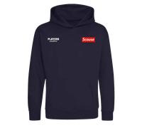 Scouse Logo Kids Hoodie - Navy / 2-3 years