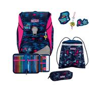 Scout Alpha School bag set 4-piece blue