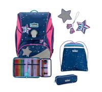 Scout Alpha School bag set 4-piece blue