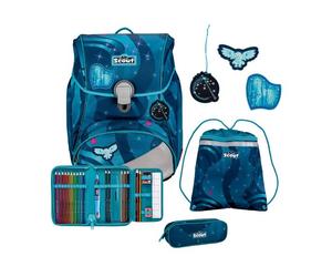 Scout Alpha school bag set 4pcs. petrol