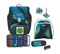 Scout Alpha School bag set 5-piece blue