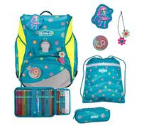 Scout Alpha School bag set 5-piece green