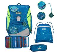 Scout Alpha School bag set 5-piece petrol