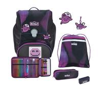 Scout Alpha School bag set 5-piece pink