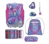 Scout Alpha School bag set 5-piece purple
