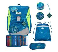 Scout Alpha School bag set 5-piece petrol