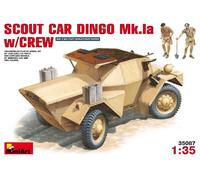 Scout Car Dingo Mk 1a with Crew 1:35 Plastic Model Kit MINIART