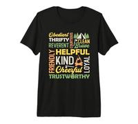 Scout Character Traits Scouting Premium T-Shirt