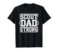 Scout Dad Badge Honor Camping Heritage Graphic T-Shirt