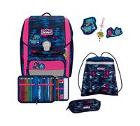 Scout Genius School bag set 4-piece blue