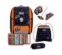 Scout Genius School bag set 4-piece orange