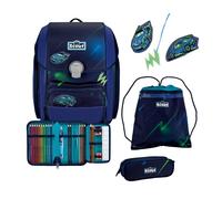 Scout Genius School Satchel Set 4pcs Superflask blue