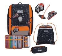 Scout Genius School bag set 4-piece orange