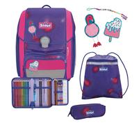 Scout Genius School bag set 4-piece purple