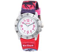 Scout Girl's Analogue Quartz Watch with Fabric Band Strap 1