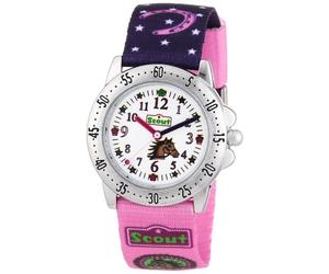 Scout Girls' Analogue Quartz Watch with Textile Strap - 280378065