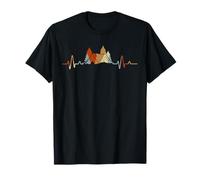 Scout Girls & Boys Heartbeat Art - Scouting Lover Camping T-Shirt