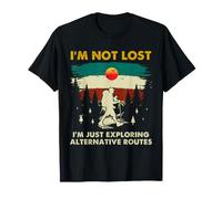 Scout Hiking Humor Not Lost Alternative Routes Outdoors T-Shirt