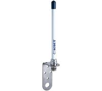 Scout KM-10 18cm 1db VHF Fibreglass Whip Antenna with Bracket & 18m Cable