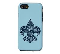 Scout Law Fleur De Lis Typography Scouting Case for iPhone SE (2020) / 7/8