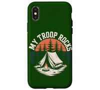 Scout Leader Camping Troop Scout Case for iPhone X/XS