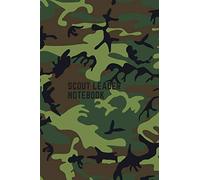 SCOUT LEADER NOTEBOOK: Unlined Notebook (6x9 inches) for Taking Notes at Scout Summer Camp, Gift for Kids or Adults, Scout Journals Notebooks Diaries, Composition Book