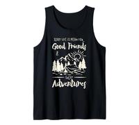 Scout Life Good Friends Great Adventures Camping Outdoors Tank Top