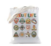 Scout Life Tote Bag Scout Camp Bag for Scouty Scout Stuff Scout Leader Gift Camping Lovers Gift Hiking Bag (Scout Life)