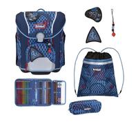 Scout Micro School bag set 7-piece blue