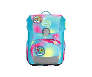 Scout Neo Exclusive Safety Light School Backpack Set Happy Rainbow