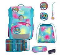 Scout Neo Exklusiv Safety Light School bag set 5-piece gray