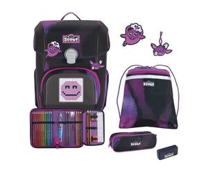 Scout Neo Movie Star School bag set 5-piece pink