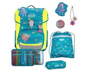 Scout Neo School bag set 4-piece blue