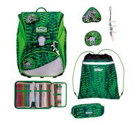 Scout Alpha School bag set 5-piece green