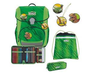 SCOUT satchel Basic Neo Set 4 -piece Dino Rex green