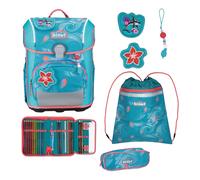 Scout Neo Exklusiv Safety Light School bag set 5-piece blue