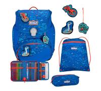 Scout satchel Superflash Alpha Set 4-teilig Blue Dino