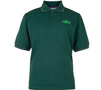 Scout Shops Ltd New Logo Cub Tipped Polo Shirt (30) Green