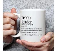 Scout Troop Leader Gift Mug for Women and Men for Birthday Appreciation Thank You Gift
