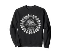 Scout Values Fleur De Lys Circle Troop Motto Law Sweatshirt