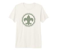 Scouting Fleur De Lis & Scout Law BSA Cub Scouts Logo Premium T-Shirt