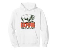 Scouting Fleur De Lis & Scout Law BSA Cub Scouts Logo Pullover Hoodie