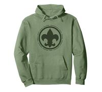 Scouting Fleur De Lis & Scout Law BSA Cub Scouts Logo Pullover Hoodie