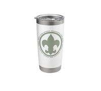 Scouting Fleur De Lis & Scout Law BSA Cub Scouts Logo Stainless Steel Insulated Tumbler